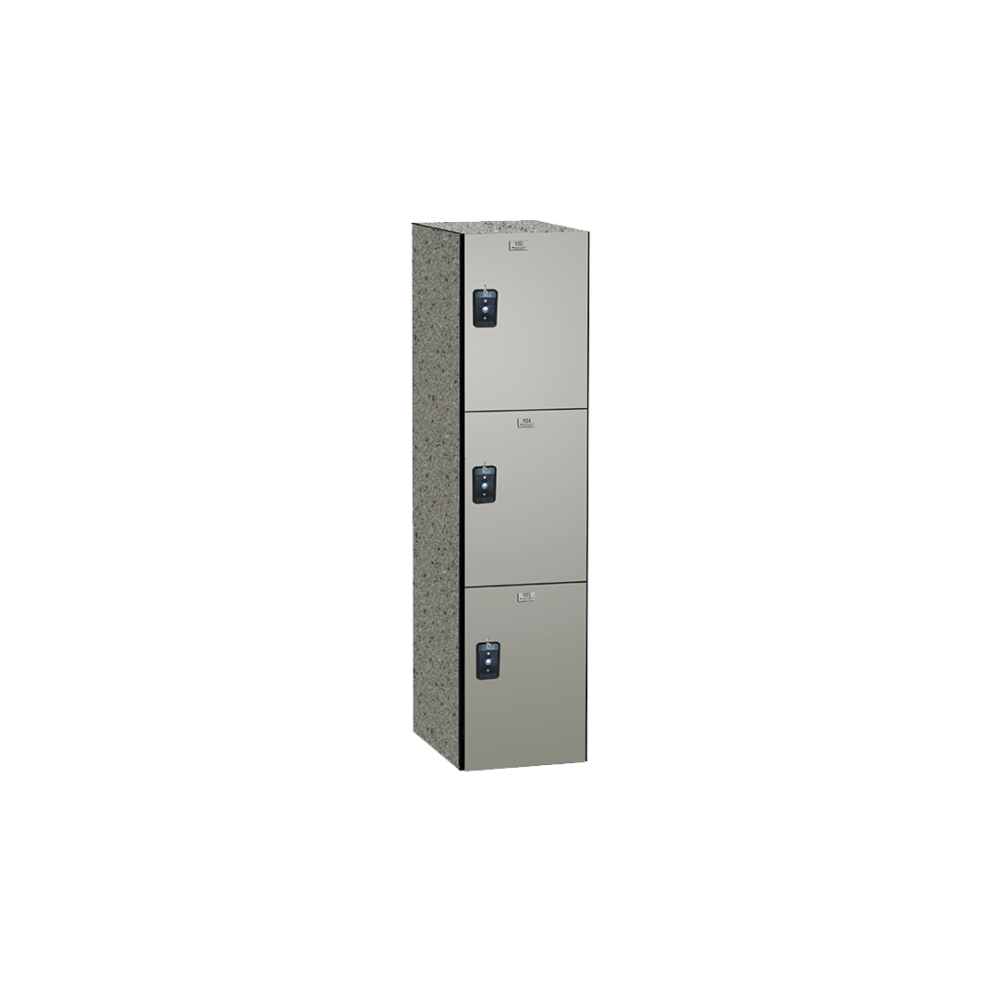 Free Lockers Revit Download Locker Phenolic ASI Traditional TripleTier BIMsmith Market